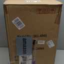 DECORKEY Lanterns Decorative Indoor & Outdoor, 22'' 16'' 11'' Large Candle Lanterns Decorative for Front Porch, Metal Frame Square Holders with Glass, Vintage Patio, Garden, Yard Spring Decor