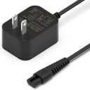 Replacement for Bissell Pet Hair Eraser Charger Charging Power Cord for Bissell 2390 2390A 23903 2284W 2284 P/N 1614206 Lithium Ion Cordless Handheld Portable Vacuum Cleaner AC Adapter Black 6FT