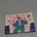 AGPTEK 64GB MP3 Player with Bluetooth, M3 2.4 inch Music Player with Speaker and FM Radio, Touch Buttons, Supports Up to 128GB(Purple)