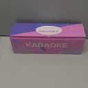 BONAOK Karaoke Microphone for Kids & Adults - Bluetooth Microphones Singing Mic with Disco Lights, Echo Effect, Built-in Speaker Portable Karaoke Player for Party Travel Gifts Q78(Rose Gold)