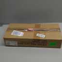 PREXTEX Table Top Christmas Tree - 23 Inch Mini Pink Flocked Christmas Tree with LED Lights, Hanging Ornaments, Gift Boxes, and Star Topper - Small Tabletop Holiday Decor for Indoor and Outdoor Use