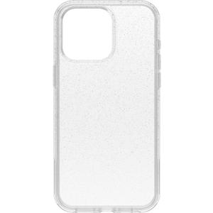 OtterBox iPhone 15 Pro MAX (Only) Symmetry Clear Series Case - Stardust(Clear/Glitter), Ultra-Sleek, Wireless Charging Compatible, Raised Edges Protect Camera & Screen