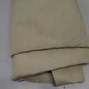 H.VERSAILTEX Linen Textured Table Cloths 60 x 60 Inch Premium Solid Tablecloth Spill-Proof Waterproof Table Cover for Dining Buffet Feature Extra Soft and Thick Fabric Wrinkle Free, Taupe