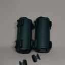 Frienda Outdoor Extension Cord Safety Cover Waterproof Cord Connector Protector Ip44 with  Detachable Latches Plug Cover Electrical Safety Box for Holiday Outlet Decoration Lights(Green, 2 Pack)