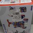 HYES 5 in 1 Baby Push Walker for Baby Boy, Activity Center Learning to Walk, Sit to Stand, Early Learning Push Toys for Infant 12 Months, Walking Toys Gift for Toddler Boys, Blue