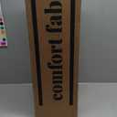 High-Density Upholstery Foam | Cut to Size | Polyurethane Foam | Ideal for Oval & Round Tables | Lasts 7 to 19 Years | Made in USA (3 x 24 x 72, Charcoal)