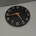 Wall Clock-12 Inch Black