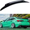 WheelX Rear Spoiler Compatible with 2022-2026 Honda Civic, Duckbill Fits for 22-26 4 Door Sedan, V3 Style Exterior High Kick Duckbill Trunk Tail Deck Lid Wing Lip (Gloss Black)