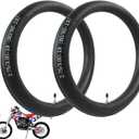 2.75/3.00-19 Heavy Duty Inner Tube, 70/100-19 Inner Tube Replacement, 19 inch Replacement Tire, for Motorcycle, Dirt Bike, Pit Bike and More [Thickened] (2 Pack)