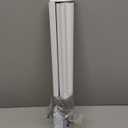 ChrisDowa Cordless Blackout Roller Shades for Windows, Thermal Insulated UV Protection Pull Down Shades, Total Blackout Window Blinds for Home, Office, Bedroom, Door (22" W x 72" H, White)