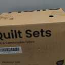 Love's cabin King Size Quilt Bedding Set Lavender Bedspreads - Bed Lightweight Bedspread Comforter - Coin Pattern Bedding Coverlet for All Season - 3 Pieces (1 Quilt, 2 Pillow Shams)