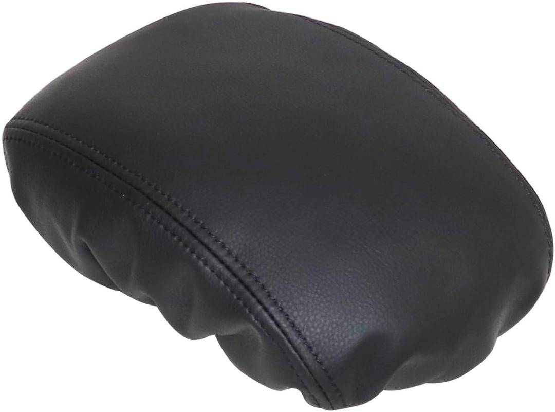 NLQR Console Console Lid Cover Protector Pad Cushion with Elastic Strap Black Compatible with Subaru Forester 2013 2014 2015 2016 2017 2018