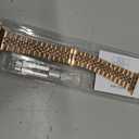 Wolait Compatible with Apple Watch Ultra 3/Ultra 2 Band 49mm 46mm 45mm 44mm 42mm,Stainless Steel Heavy iWatch Band with Butterfly Folding Clasp Link Bracelet for Series 11-1/SE3/2/Men,Silver/Rose Gold