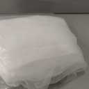 Abaowedding Flower Girls Tulle Chiffon Dresses Kids Wedding Party Pageant Ball Gowns (4, Ivory)