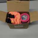 Supet Raised Inflatable Dog Cone Collar to Stop Licking, Soft Dog Cone Alternative After Surgery, Doggie Neck Donut Collar for Small Medium Large Dogs (M(Neck 9"-12.5"))