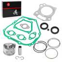 Engine Top End kit Oversize 0.5mm Piston and Ring Gasket Seal For YAMAHA Golf Cart G11 G16 G20 1996-2002 JN6-11636-00
