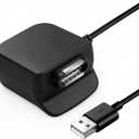 Replacement Charging Adapter with Cable Compatible with Halo Collar 4 5 Dog Fence, USB
