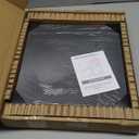 Delma Home Gym Mirrors, 12'' x 12'' Glass Mirror Tiles (16 PCS), Square Large Wall Mirror for Home Gym, Bedroom, Door,Bathroom, Frameless Mirror Sets