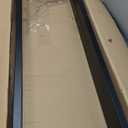 36 Inch Metal Bar Table Legs, Heavy Duty Dining Table Leg Desk Legs with Adjustment Feet, Black, Set of 2