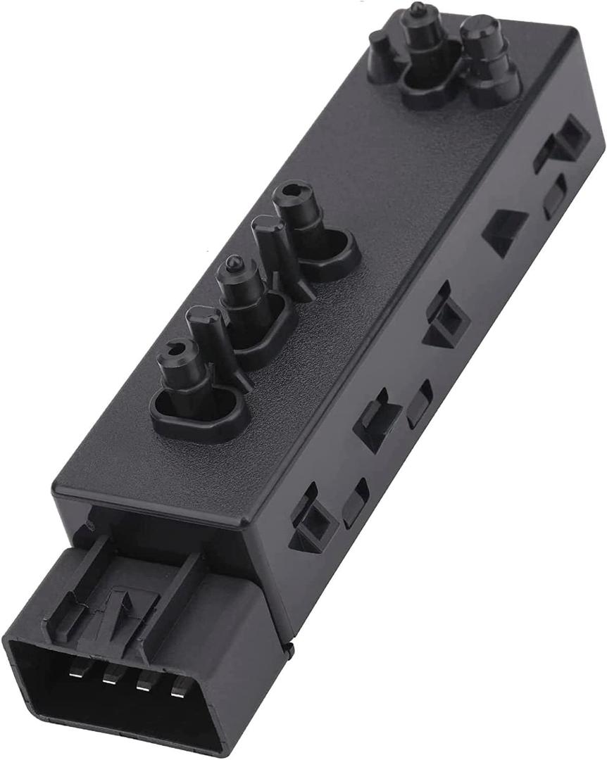 Power Seat Switch Recliner Tilt Adjust Control 8 Ways Front Left Driver Side Compatible with Chevrolet Chevy Camaro/Equinox/Malibu 2010-2019,Cadillac/Buick/GMC Replacement OEM 25974714 12451497