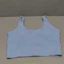 THE GYM PEOPLE Women's Sports Bra Sleeveless Workout Tank Tops Running Yoga Cropped Tops with Removable Padded, M