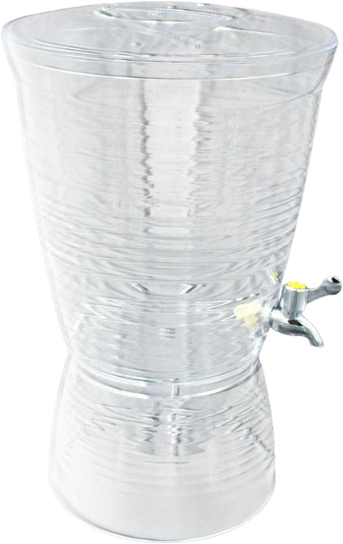 Drink Dispenser Sealed Bottle Drinks Transparent Buffet with