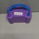 AGPTEK Electric Air Balloon Pump, 110V 600W Rose Red Portable Dual Nozzle Inflator/Blower for Party Decoration