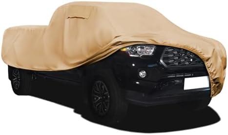 JURMON Heavy Duty Outdoor Car Cover Custom Fit for 2016-2026 Toyota Tacoma, Windproof All Weather Waterproof Sun Rain UV Dust Snow Protection Outdoor Car Covers