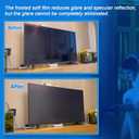 60 Inch Anti Glare TV Screen Protector Anti Glare for TV Blue Light Filter Matte Finish for Glare Reduction, Reflection Control, and Optimising glare on TV screens,60 Inch Anti Glare