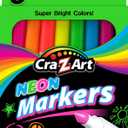 Cra-Z-Art Neon Broadline Markers, 8 Count (10112)