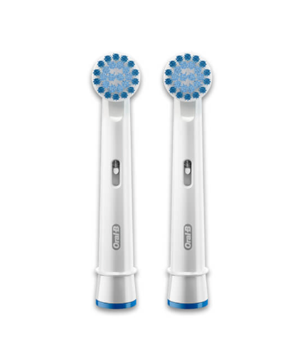 Oral-B Sensitive Gum Care Replacement Brush Heads, 2-Count
