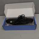 LXTNFU Computer Speakers for Desktop Monitor,Single Speakers for Desktop PC,Laptop Speaker with Loud Sound,Volume Control Easily Clamps to Monitors(USBC to USB Adapter Included) (Black)