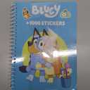 Bluey Sticker Book for Kids with 28 Sticker Sheets Over 1000 Stickers for Scrapbooking Art Activity Set Gifts for Kids