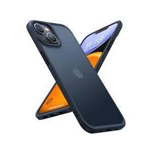 TORRAS for iPhone 16 Pro Case 4X Mil-Grade Shockproof, Camera Control Button, Slim, Translucent Deep Blue