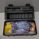 Wahl Clipper Genuine Secure-Fit Attachment Guard Organization Kit with Color Pro Colored Hair Clipper Guide Combs, 14 Piece Premium Storage Kit Hair Clippers, Multicolor - 3291-100