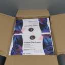 L. Ultra Thin Pads for Women, Overnight Absorbency, Organic Cotton Top Layer, Unscented Pads with Wings, 24 Pad, 4 Extra Long Overnight