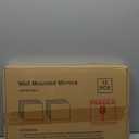 Home Gym Mirror Tiles for Wall, 14"x12"x12PCS Full Length Home Gym Workout Mirror for Garage, Bedroom, Living Room, Over The Door (Frameless)