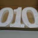 100th Birthday Decorations for Women Men,100 Birthday Decorations for Centerpieces Table,100 Light Up Numbers Sign Led for Party Backdrop Wall Decor for Wedding Anniversary Home