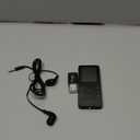 144GB MP3 Player - Music Player with Bluetooth 5.2 HiFi Sound Shuffle Single Loop FM Radio Built-in HD Speaker Voice Recorder Mini Design Ideal for Sport Earphones Included-Black-A4