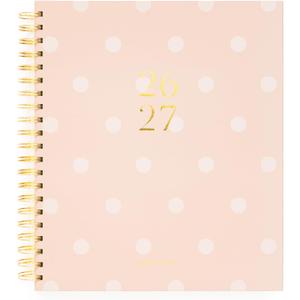 Sugar Paper Academic Planner 2026 2027, Monthly Planner for School, College and Teacher Planning, Hardcover Calendar Book with Notes Pages, Bookmarks and Elastic Band Closure
