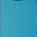 JAM PAPER 10 x 13 Open End Catalog Colored Envelopes - Blue Recycled - 25/Pack