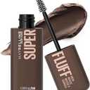 Maybelline Superfluff Volumizing Brow Mousse, All Day Tinted Brow Gel For Soft Full Brows, Deep Brown, 1 Count