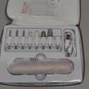 Manicure Pedicure Kit with Case, Professional Nail Grinder for Senior Thick Toenail, Cordless Electric Nail File, 5 Speeds Pedicure Tools for feet Callus Remover, Nail Drill for Women Hand Feet Care