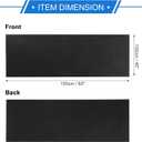 Headliner Fabric 40" L x 60" W Interior Trim DIY Roof Repair Replacement for Car Truck RV SUV Boat Automotive Suede Fabric Black