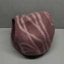 MEOWFIA Cat Cave  Premium Felt Cat Bed for Indoor Cats, Handmade Merino Wool (Gold Rose, Medium)