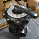 Hayward SP071620T Pro Series Control Valve Vari-Flo 2-Inch with Clamp Black