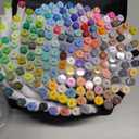 Caliart 168 Colors Alcohol Markers Brush Tip & Chisel, Dual Tip Art Markers Set for Adults Coloring Book Artists Sketch Illustration, with Case Permanent Colored Pen Art Supplies Drawing Gifts