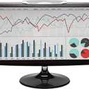 Kensington FS240 Snap2 Privacy Screen for 22-Inch to 24-Inch Widescreen 16:10 and 16:9 Monitors (K55315WW),Black