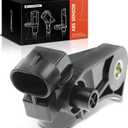 A-Premium Front ABS Wheel Speed Sensor Replaces 19259629, 22591939 - Compatible with Buick, Cadillac, Chevy, Oldsmobile & Pontiac Models - Skylark DeVille Beretta Cavalier Corsica Achieva & More