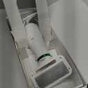 2-in-1 Dog Dryer with Slicker Brush for Small Dogs and Cats, Pet Hair Dryer, Dog Blow Dryer for Grooming with 300 Watts, 75-85 dB, Adjustable Temperature, Overheat Protection